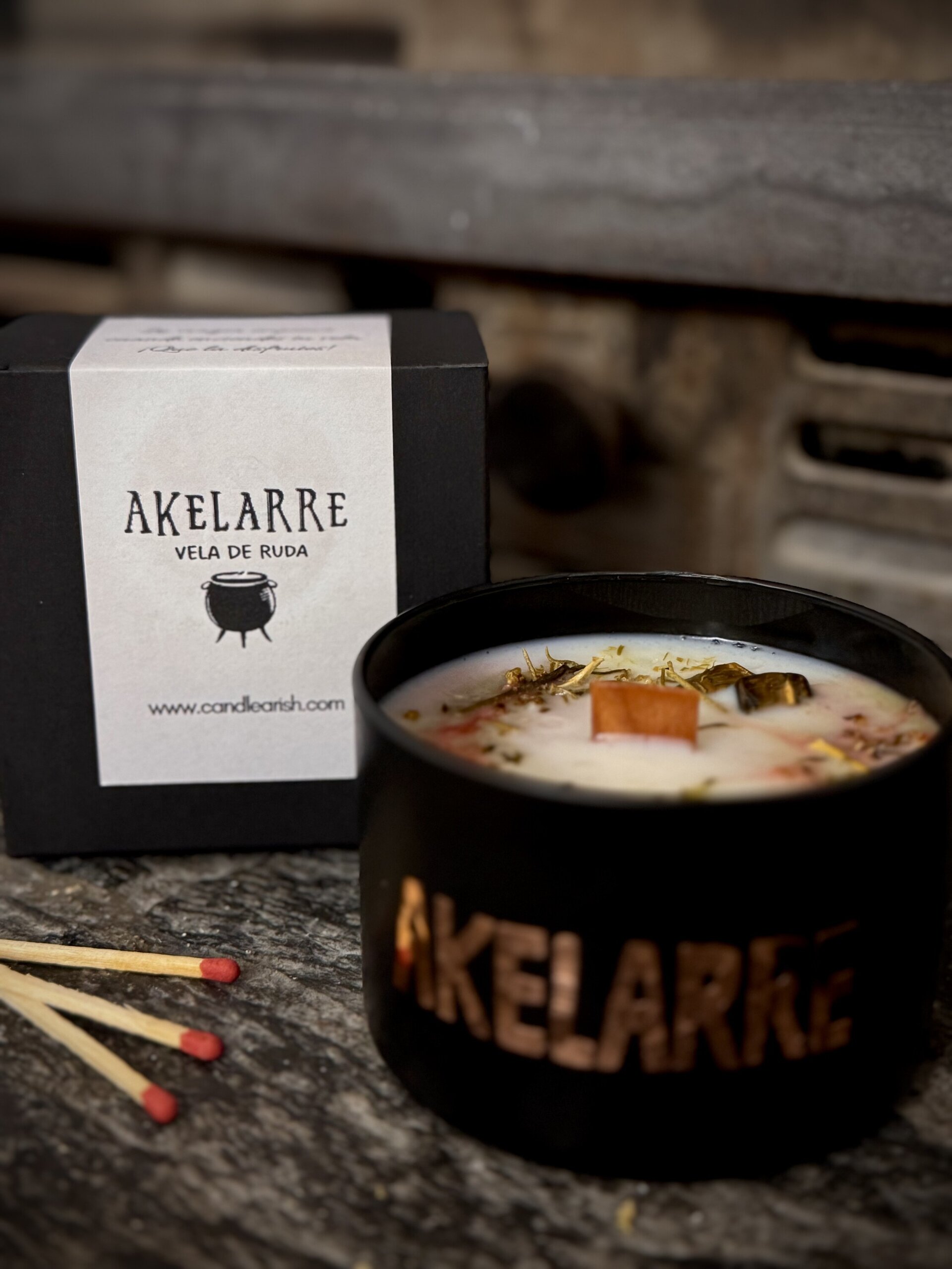 Vela aromática: AKELARRE - 4
