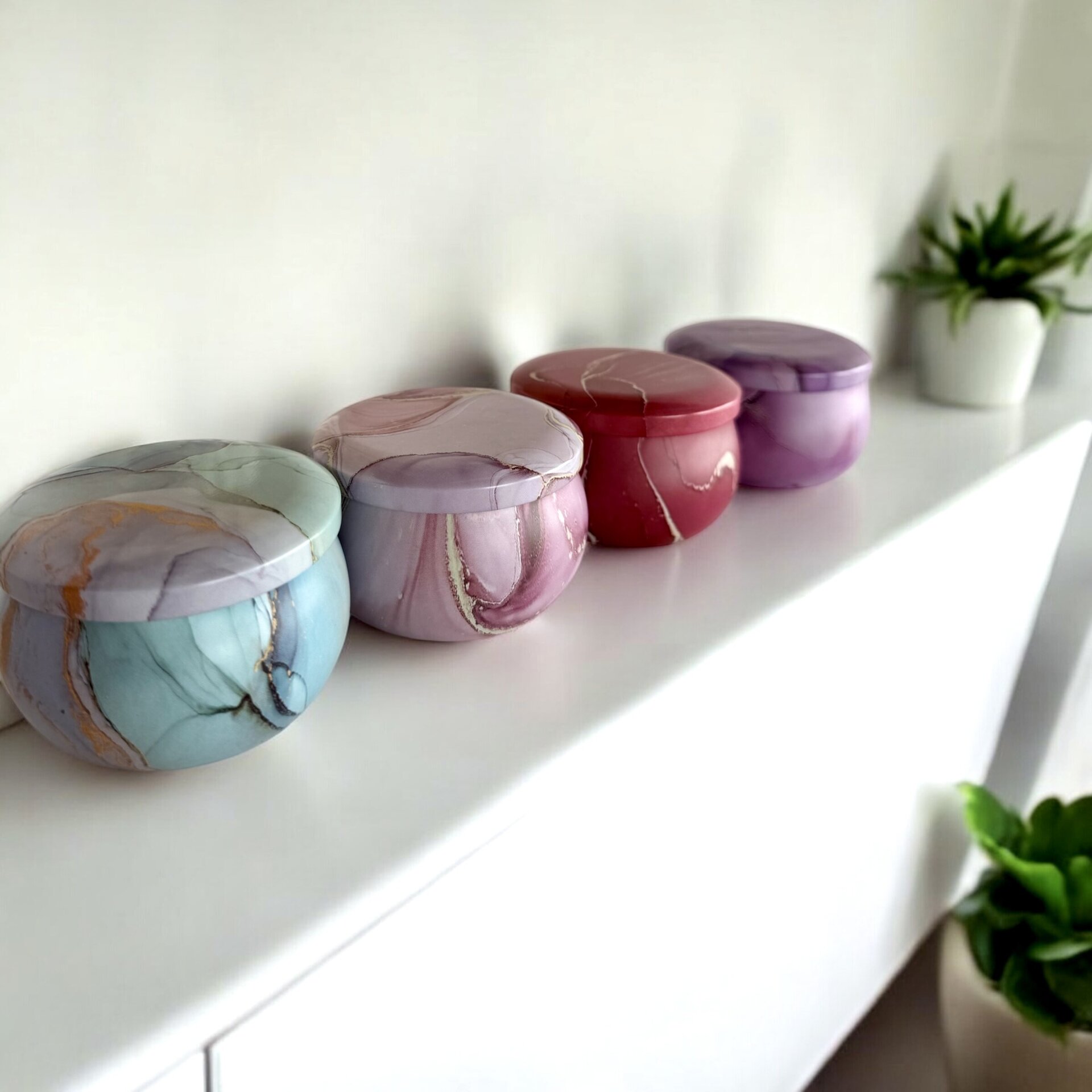 Velas aromáticas de cera de soja 100gr - 9