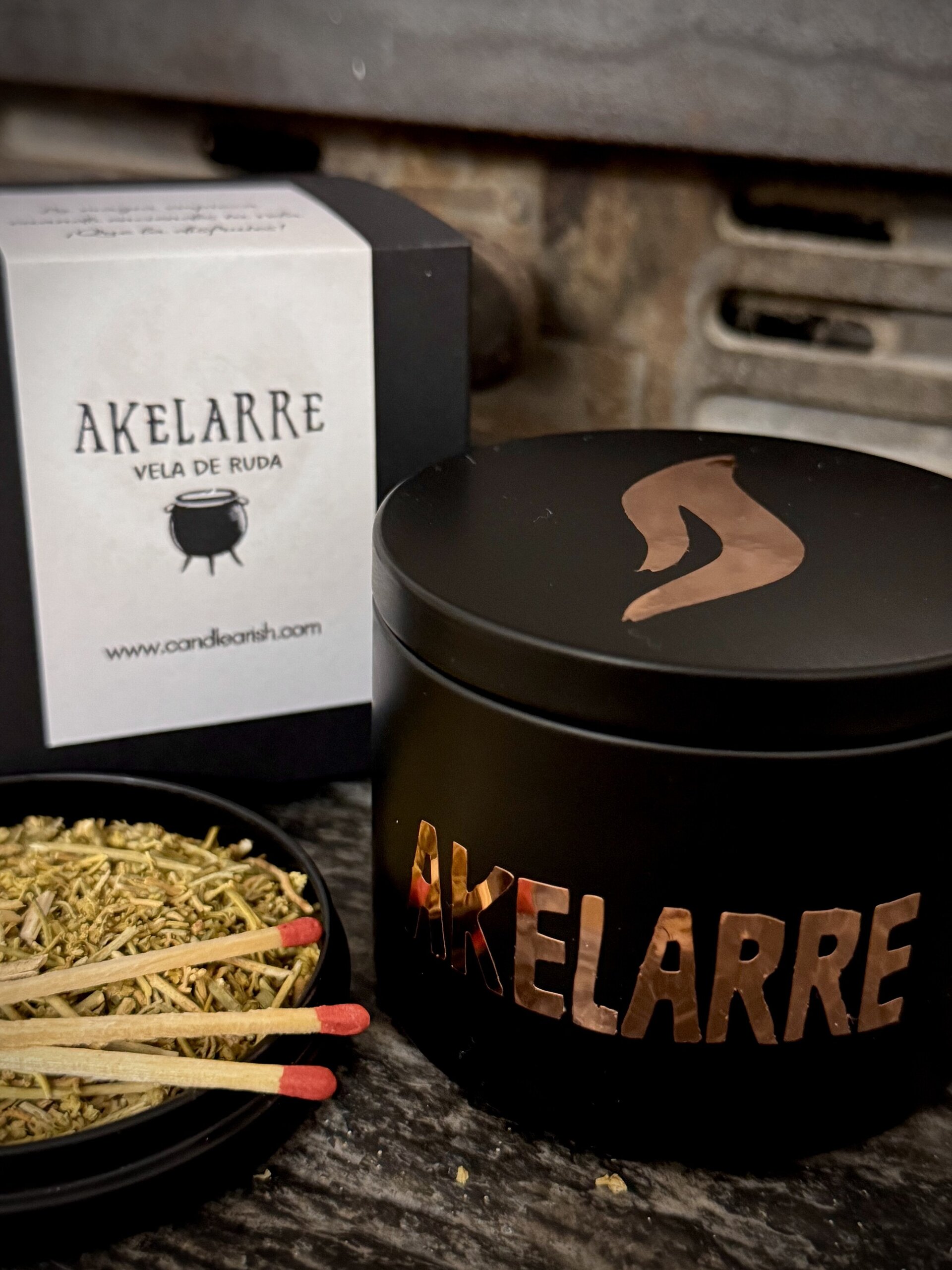 Vela aromática: AKELARRE - 5