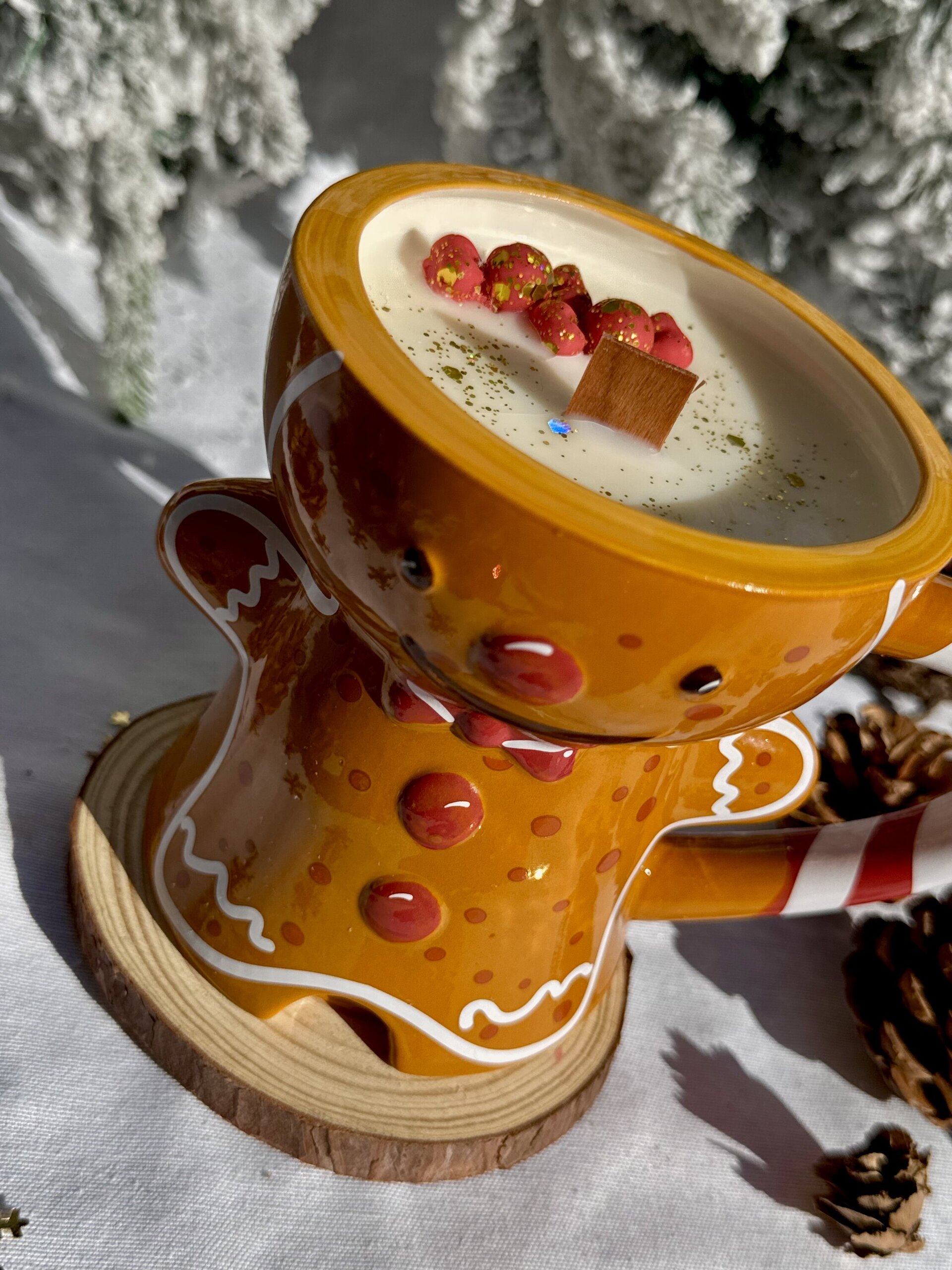 Vela en taza Galleta de Jengibre - 2