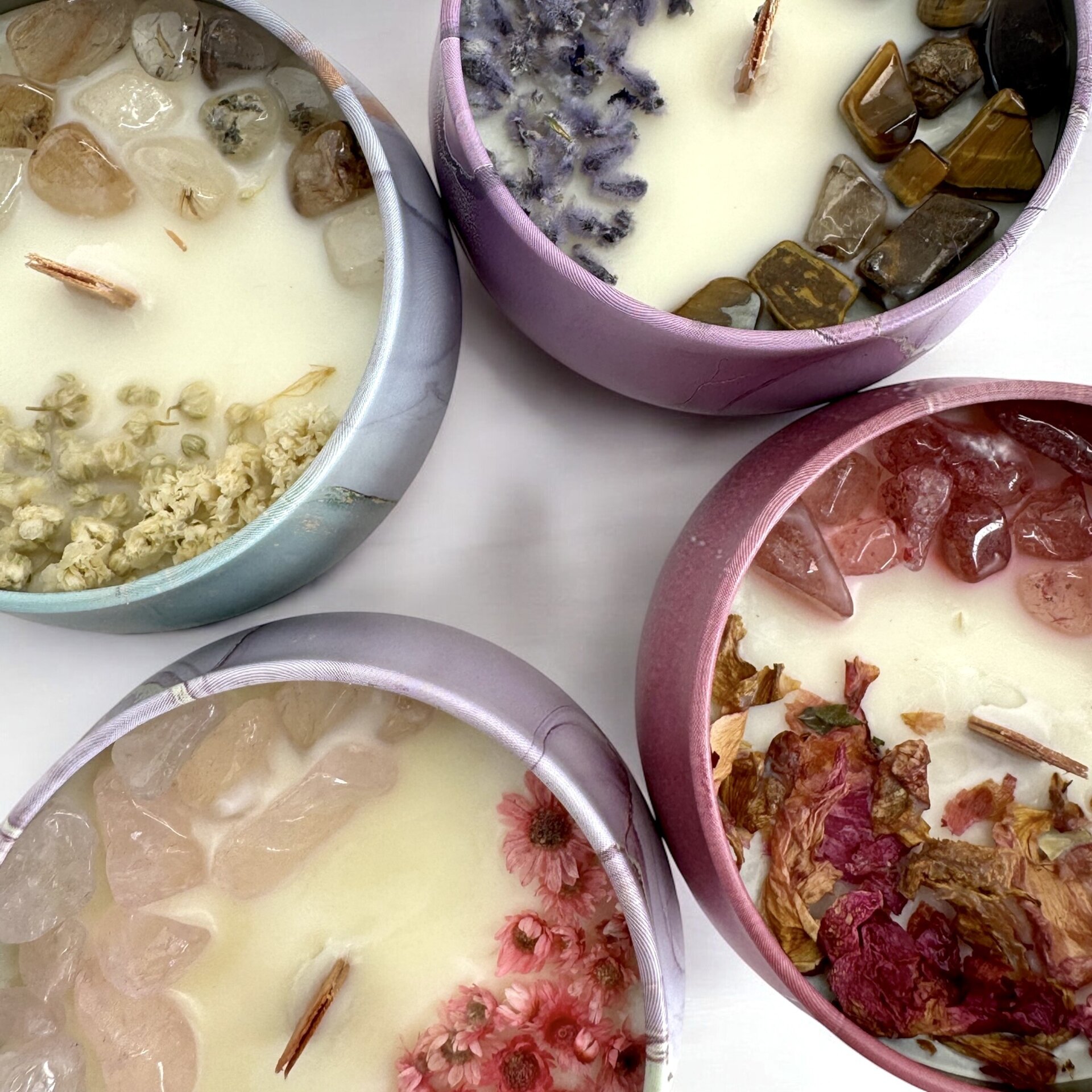 Velas aromáticas de cera de soja 100gr - 2