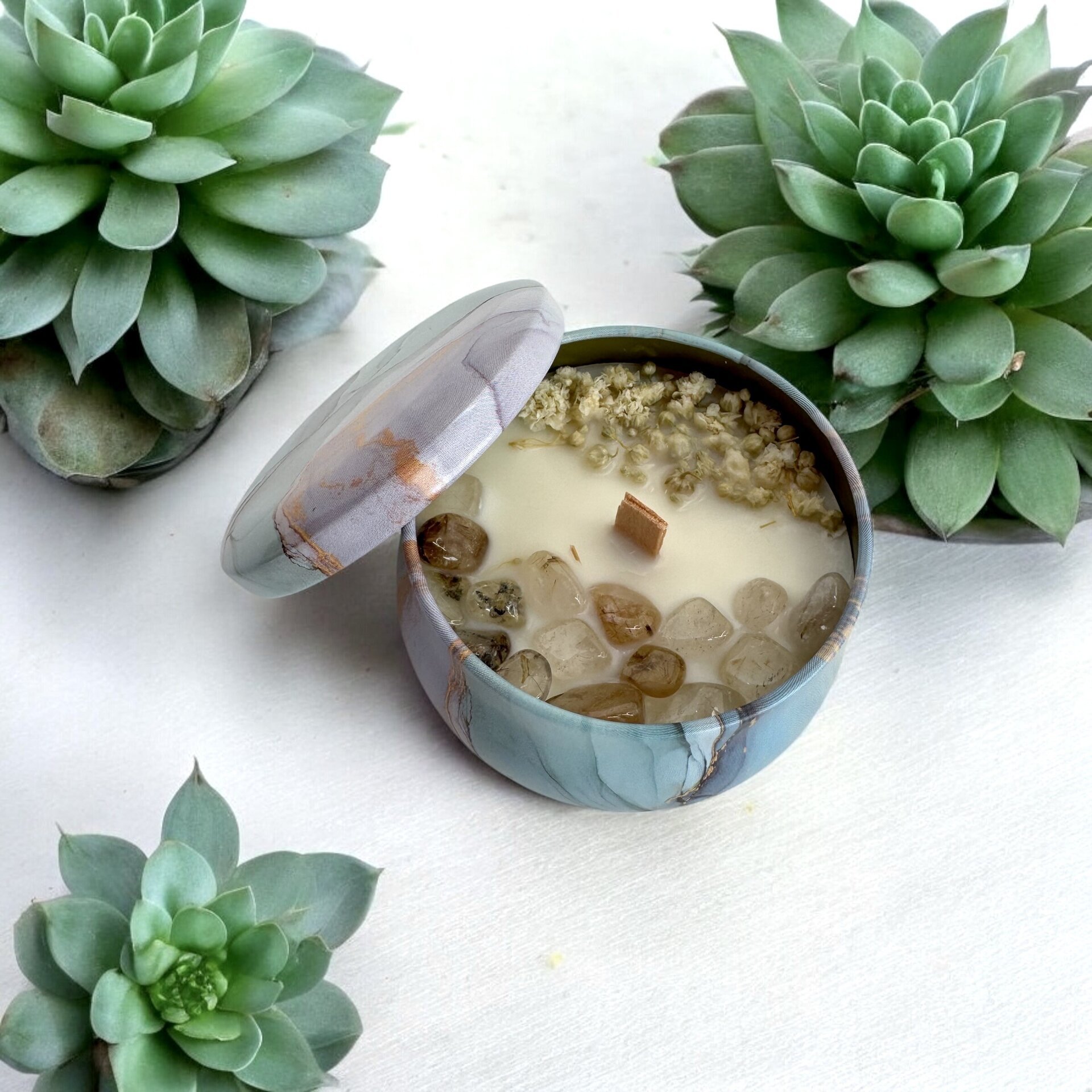 Velas aromáticas de cera de soja 100gr - 5