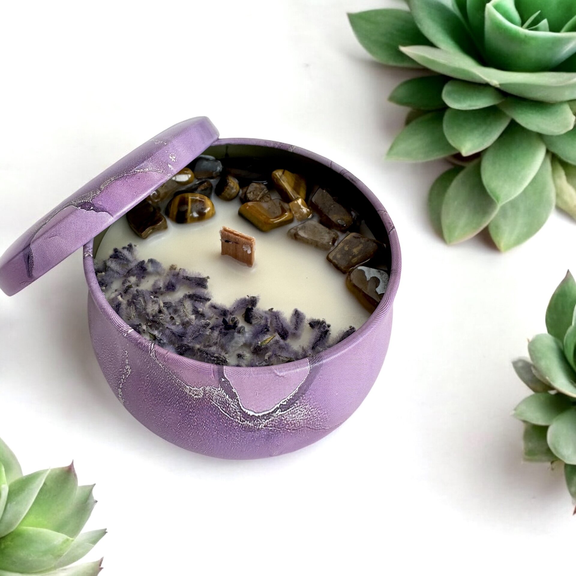 Velas aromáticas de cera de soja 100gr - 3