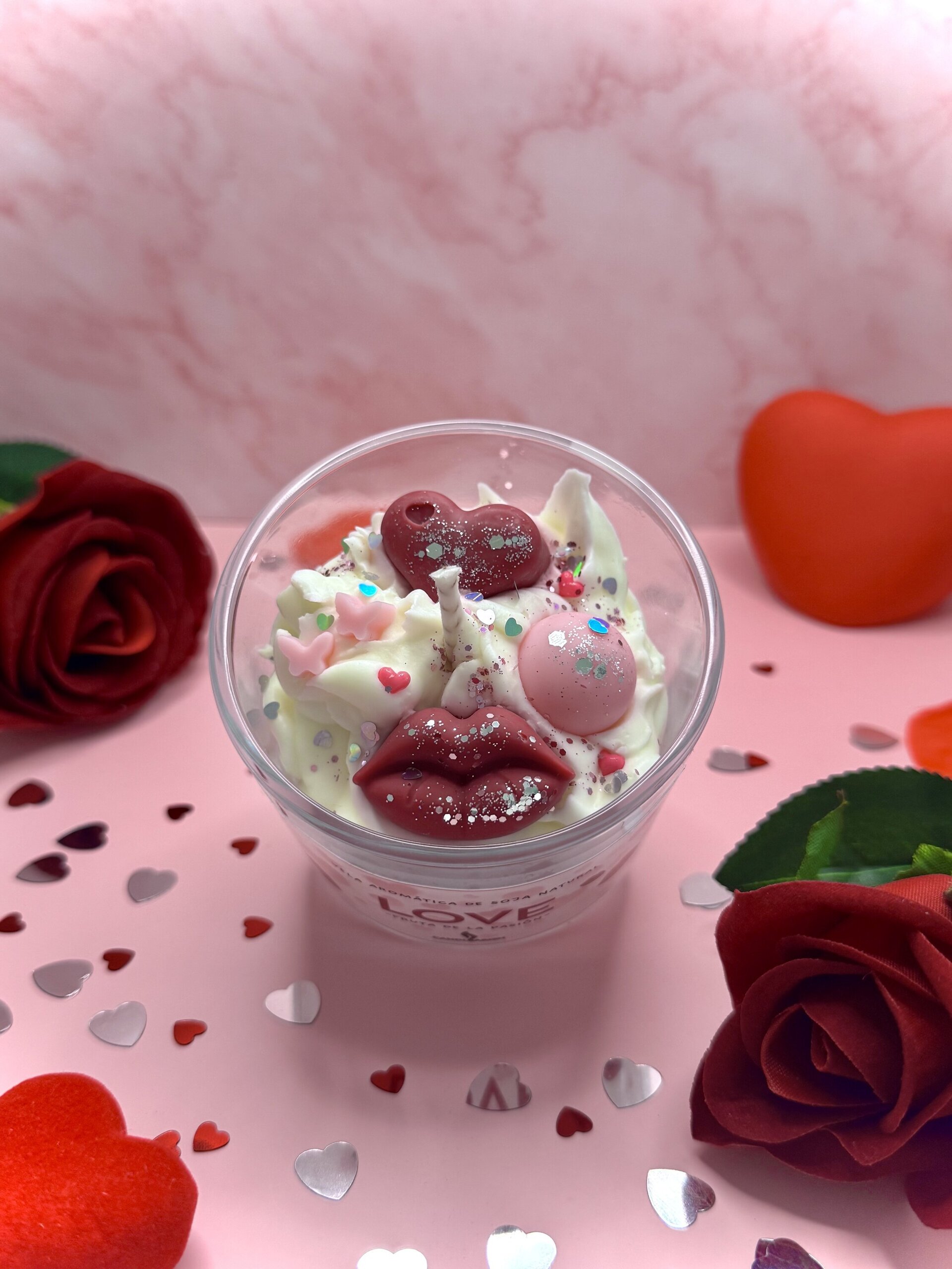 Vela aromática · (Fruta de la pasión) I LOVE - 3
