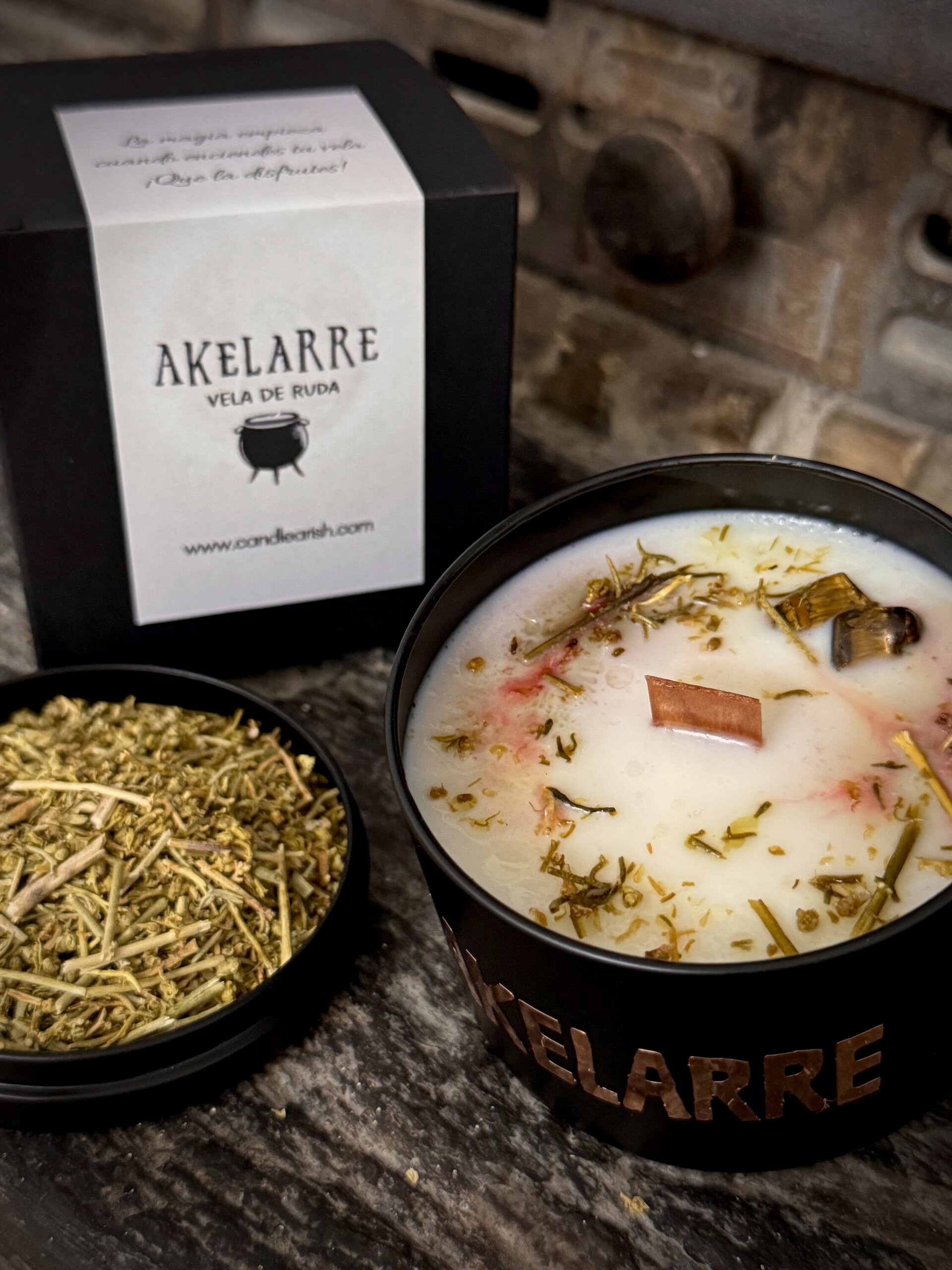 Vela aromática: AKELARRE - 2