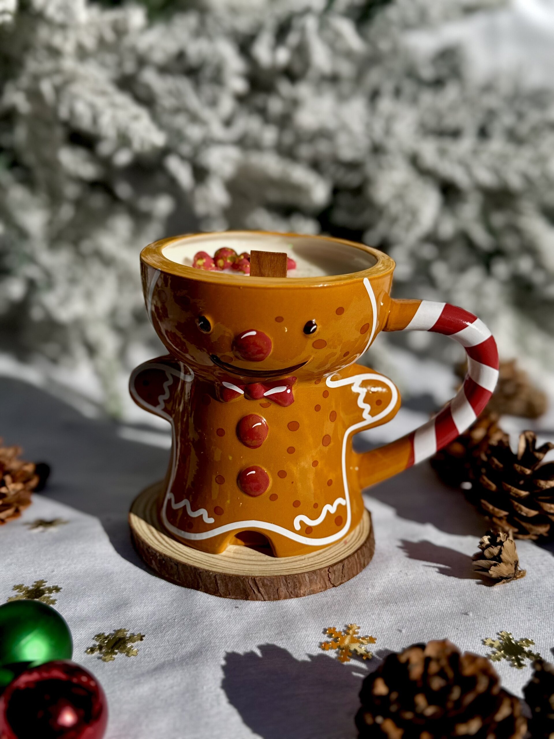 Vela en taza Galleta de Jengibre - 4